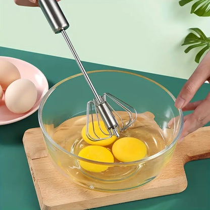 Batidor semiautomático acero inoxidable cocina