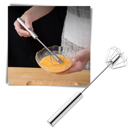 Batidor semiautomático acero inoxidable cocina